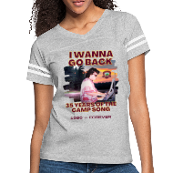 Tamarack Camp Song 35th Anniversary T shirt - Women’s Vintage Sport T-Shirt