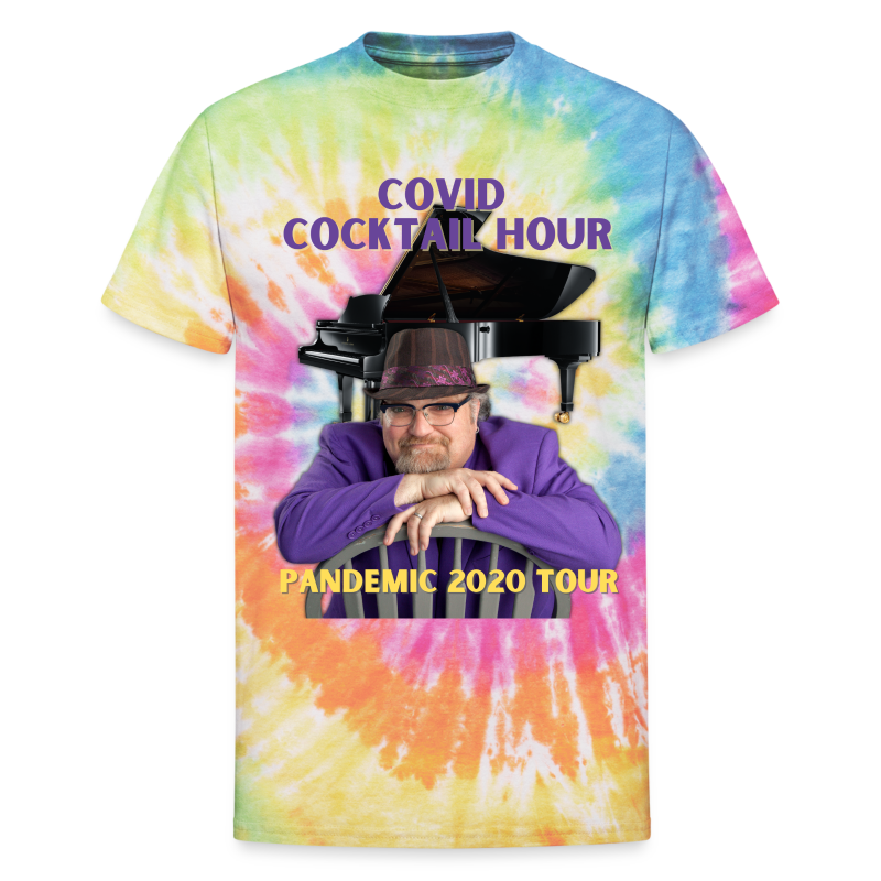 COVID COCKTAIL HOUR PANDEMIC 2020 COMMEMORATIVE - Unisex Tie Dye T-Shirt