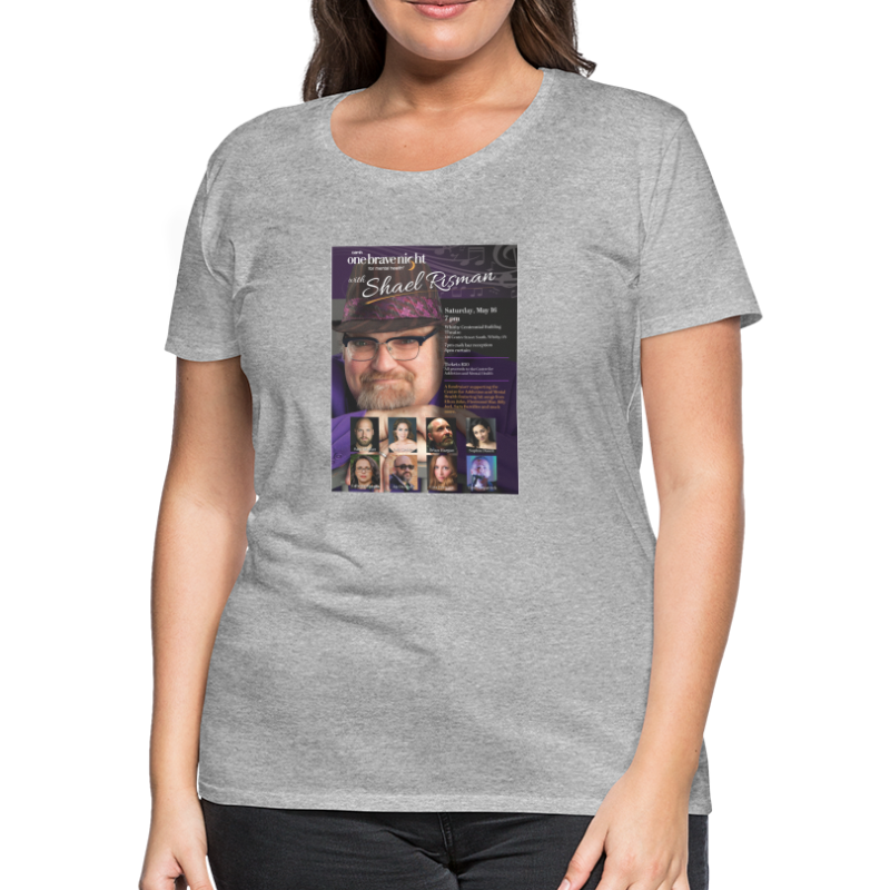 One Brave Night with Shael Risman 2020 - Women’s Premium T-Shirt