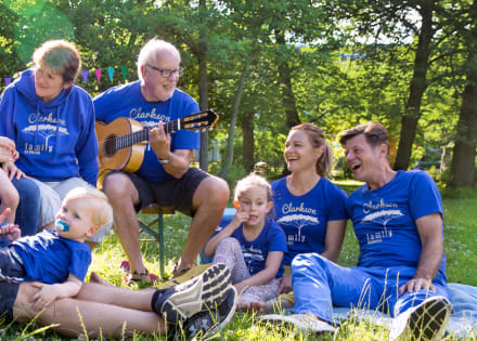 T-shirts personnalisés pour la réunion de famille