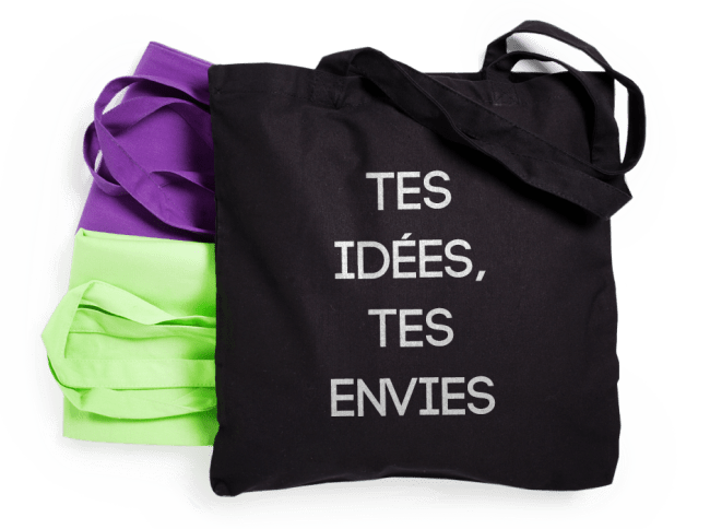 Sac Fourre-tout En Coton Naturel "Follow Your Dreams" - Cabas Inspiration Positive - Femme