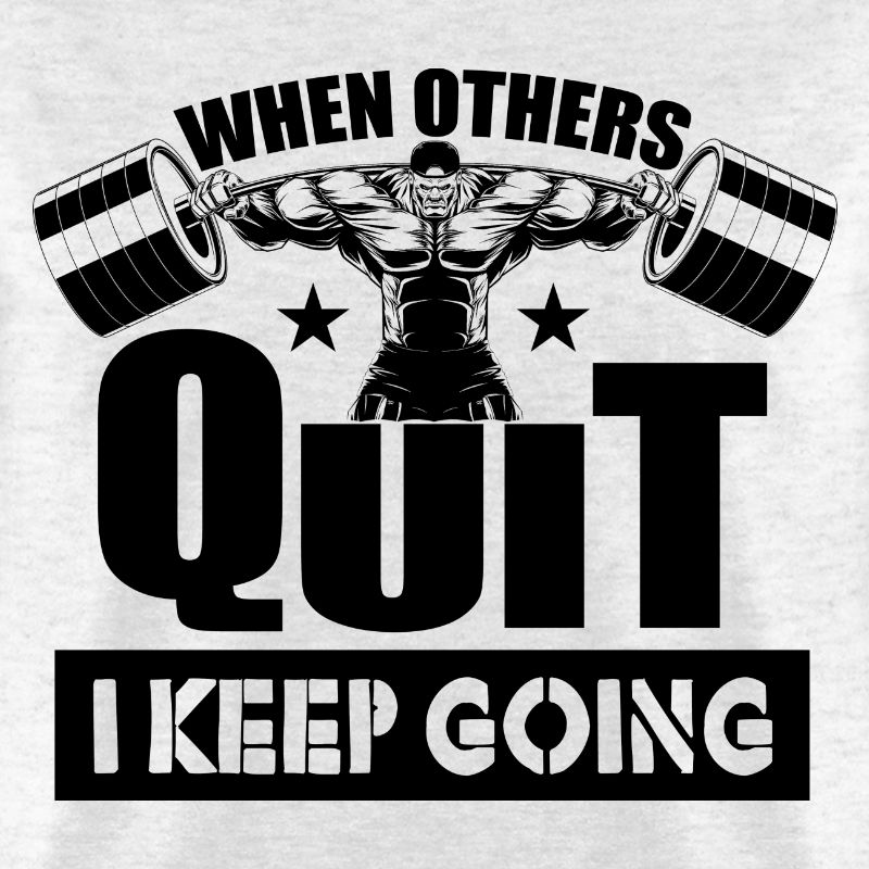 Quit Gym Quotes Sports T-Shirt  Spreadshirt