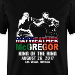 Floyd Mayweather vs Conor McGregor T-shirt - Men's T-Shirt