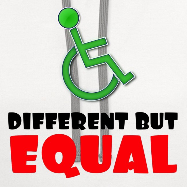 Different but EQUAL, wheelchair equality