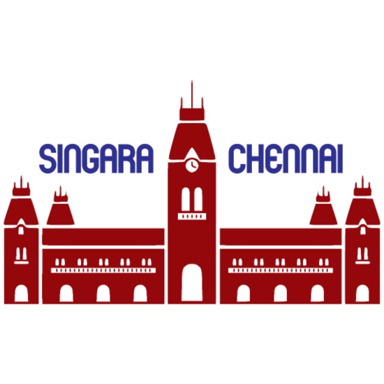 Swag Swami Funny Tamil Singara Chennai' Unisex Two-Tone Hoodie | Spreadshirt