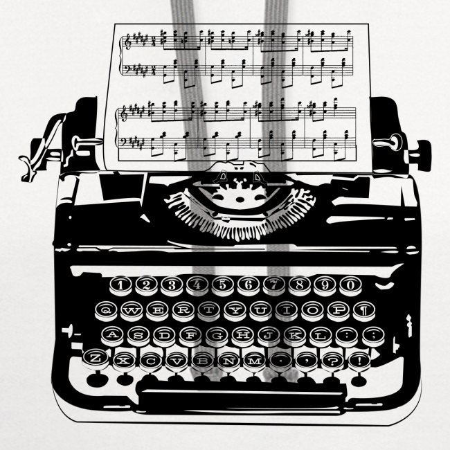 Music Type | Vintage Typewriter