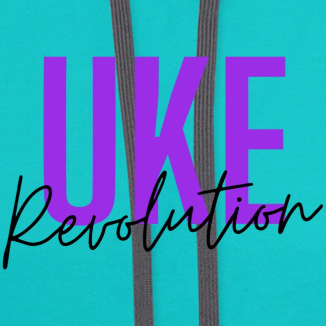 Front Only Purple Uke Revolution Logo