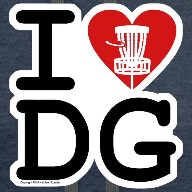 I Love (Heart) Disc Golf Shirt & Accessories