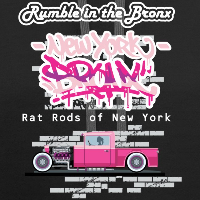 Rumble Bronx Pink Rat Rod 1