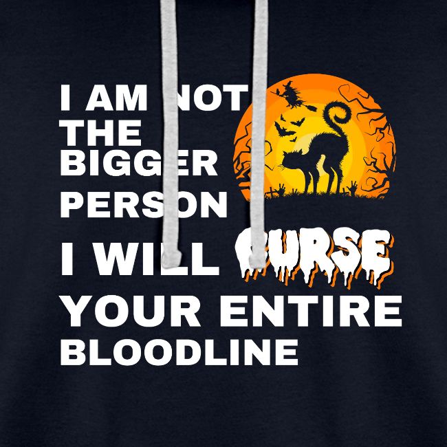 I am not the bigger person