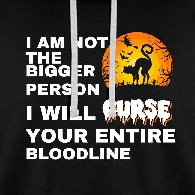 I am not the bigger person