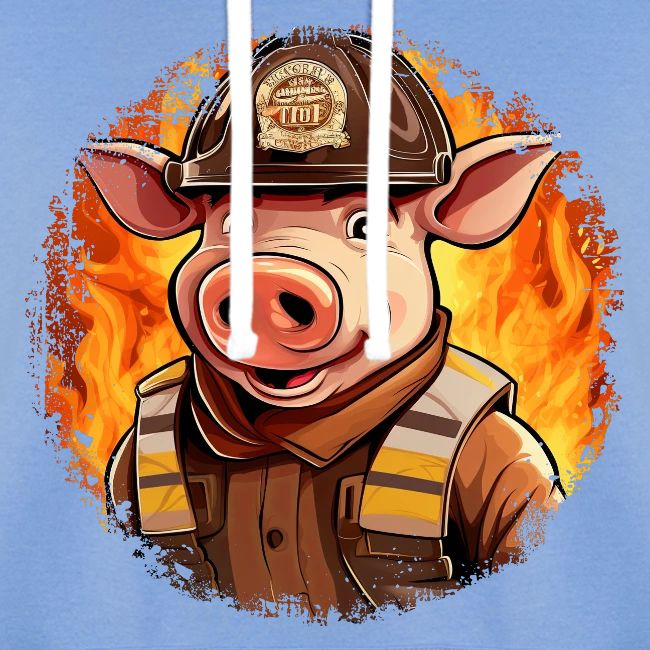 Firefighter pig