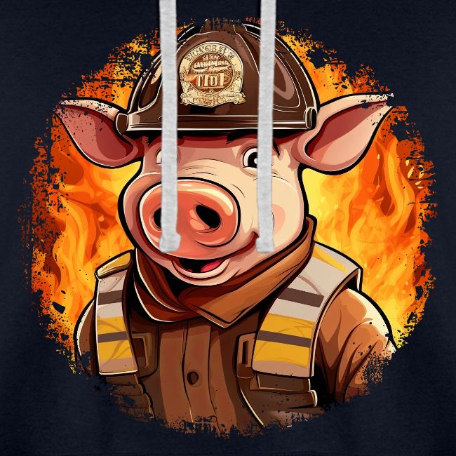 Firefighter pig