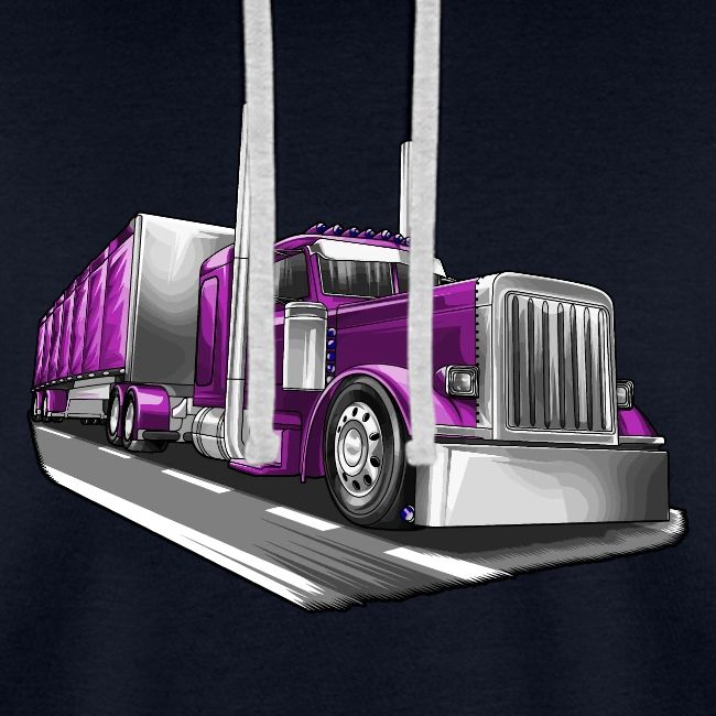 Tracktor Trailer Semi Truck Big Rig