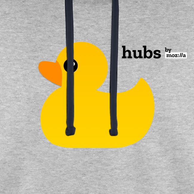 Hubs by Mozilla Duck with wordmark