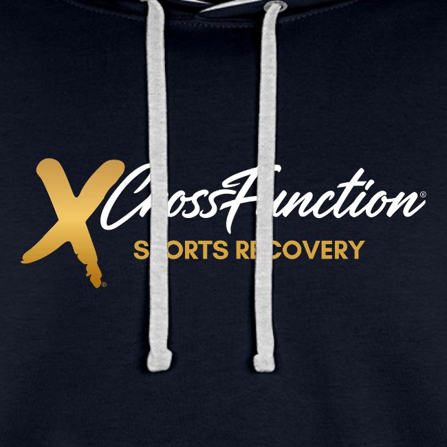 XF Sports Recovery Logo- White (Front Only)