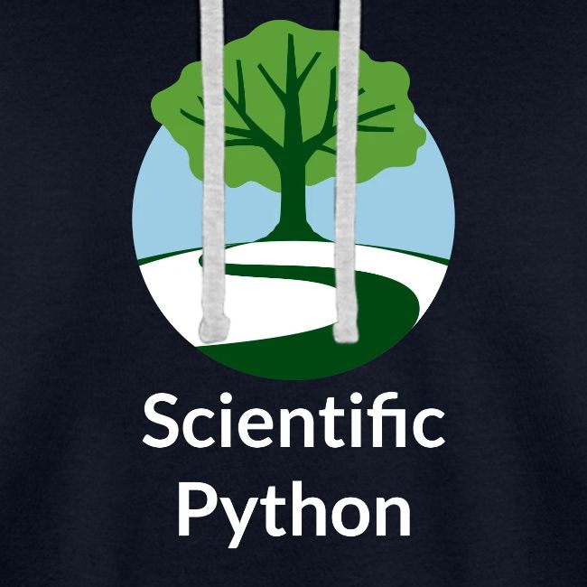 scientific python full color logo
