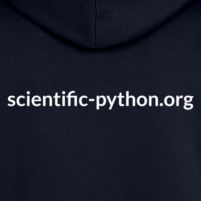 scientific python full color logo