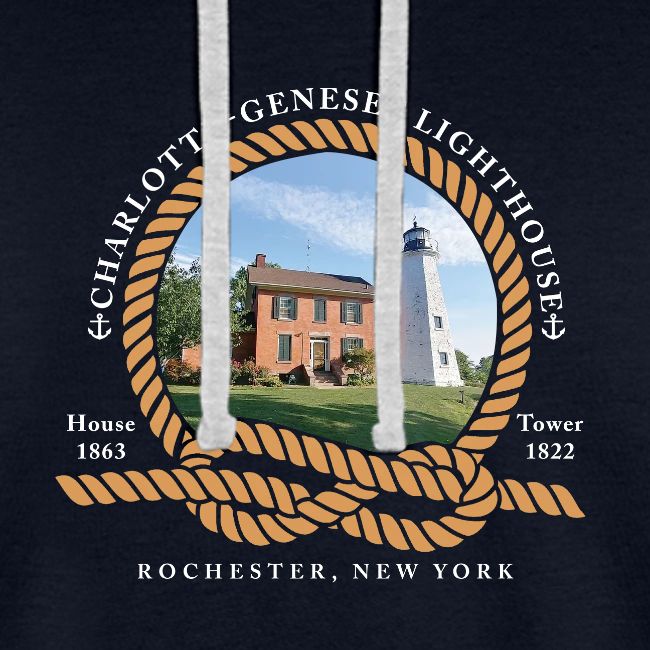 Charlotte-Genesee Lighthouse White Lettering