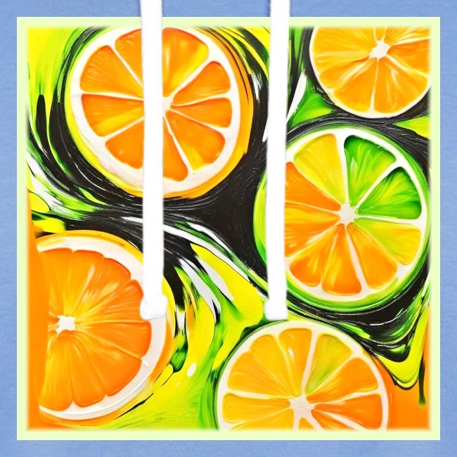 Vibrant Citrus Painting