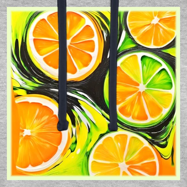 Vibrant Citrus Painting