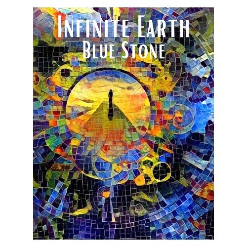Infinite Earth: Blue Stone - Unisex Contrast Hoodie