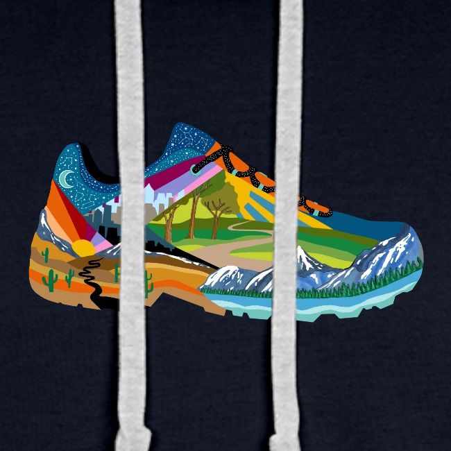 American Hiking x Abstract Hikes Apparel