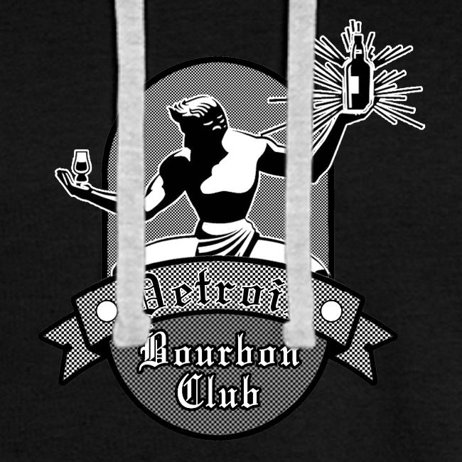 Detroit Bourbon Logo in Black & White