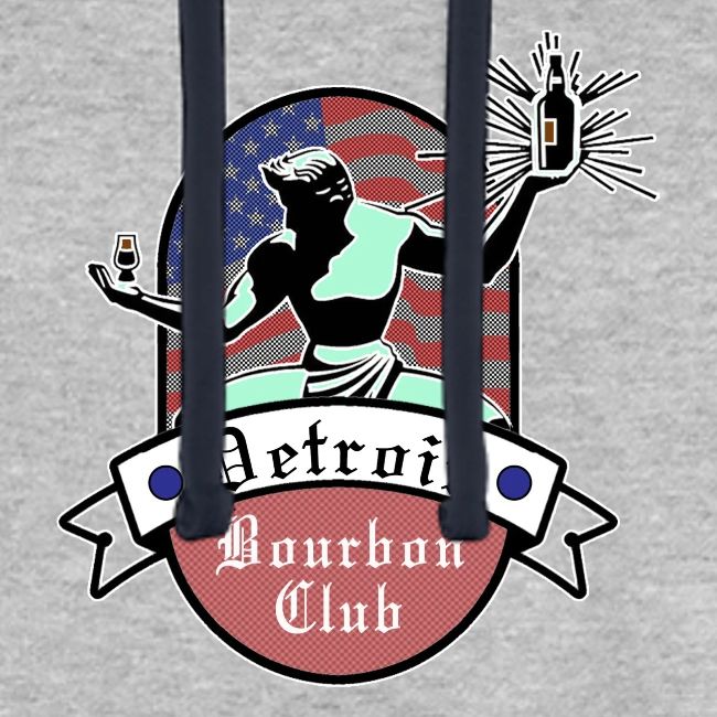Detroit Bourbon Club Stars and Stripes Logo