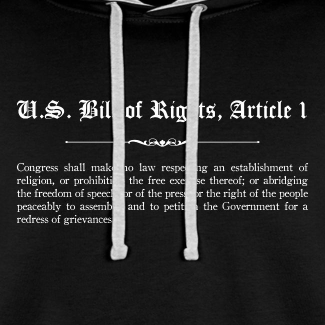 U.S. Bill of Rights - Article 1