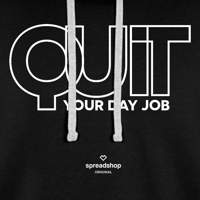 Quit in white
