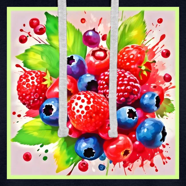 Summer Berry Splash Design