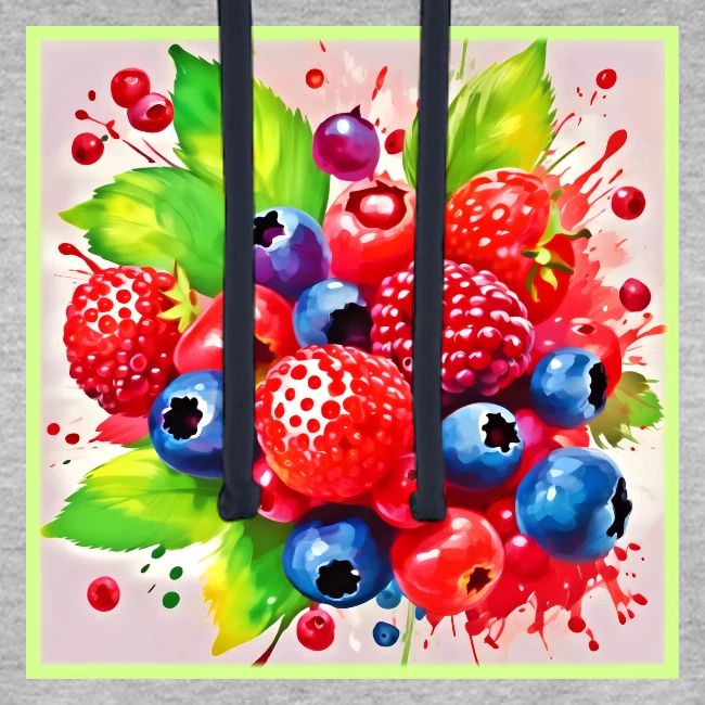 Summer Berry Splash Design