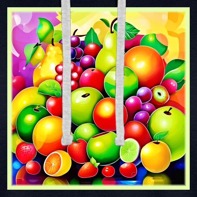 Vibrant Fruit Medley Art