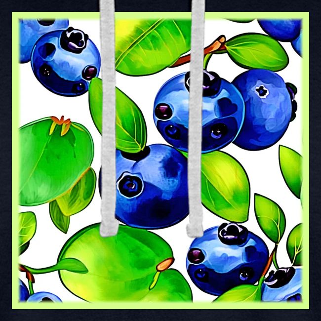 Fresh Blueberry Art