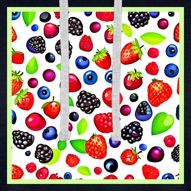 Berry Burst: Fruity Pattern