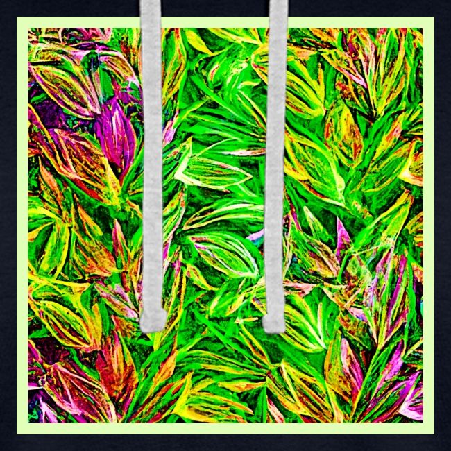 Textured Leaf Garden Art