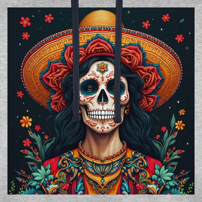 Charra Skull Art | Traditional Mexican Design