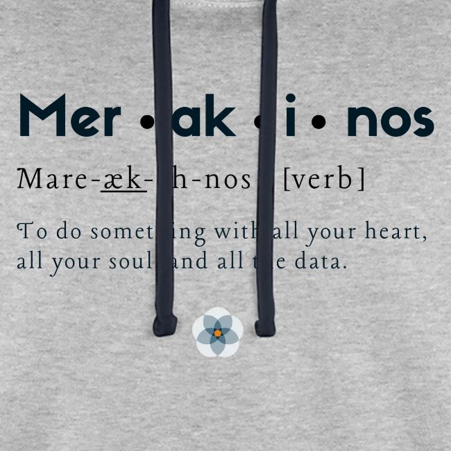 Merakinos definition with logo