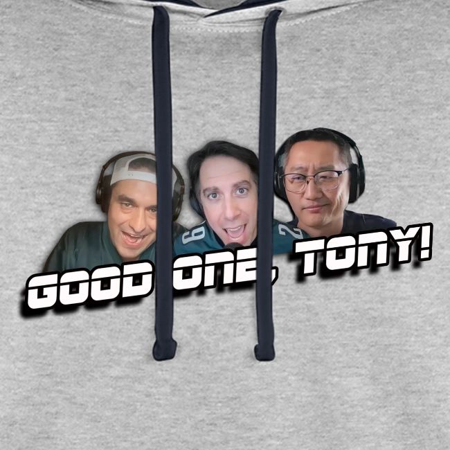 GOOD ONE, TONY! (with Fusco Show back)