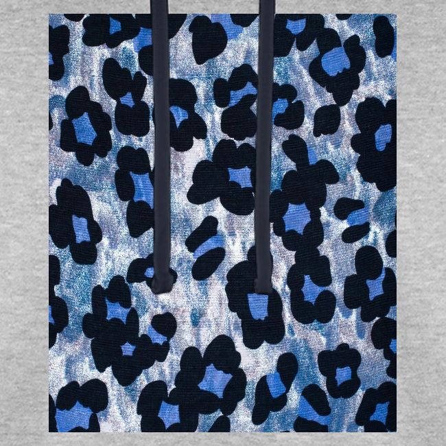 blue ank black leopard pattern