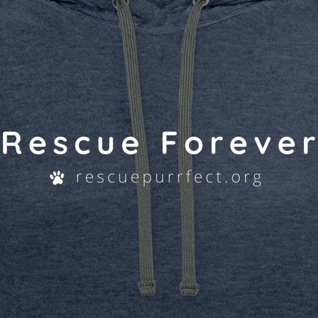 Rescue Purrfect Basic Logo White
