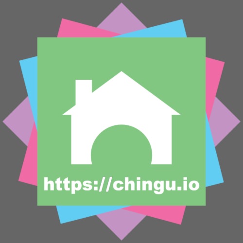 Chingu Logo - Unisex Contrast Hoodie