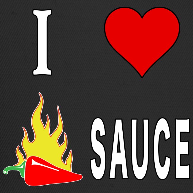 I Love Spicy Habanero Pepper Chicken Wings Sauce.