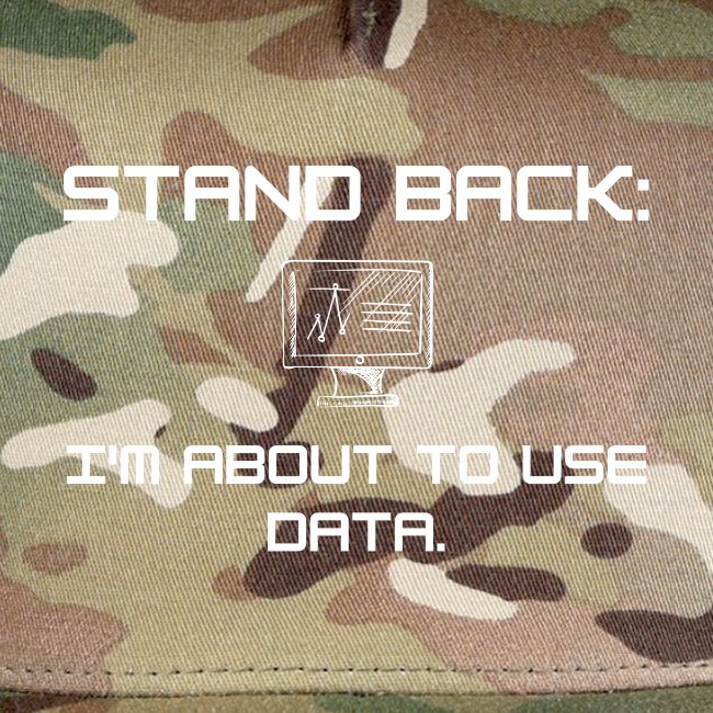 Stand Back: I'm about to use data