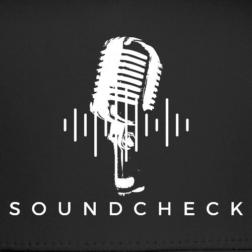 White Line art Sound Check - Trucker Hat
