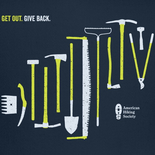 Get Out. Give Back. Trail Tool Arrangement