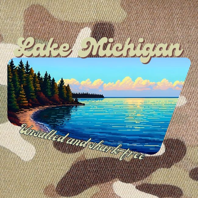 Lake Michigan Unsalted and shark-free