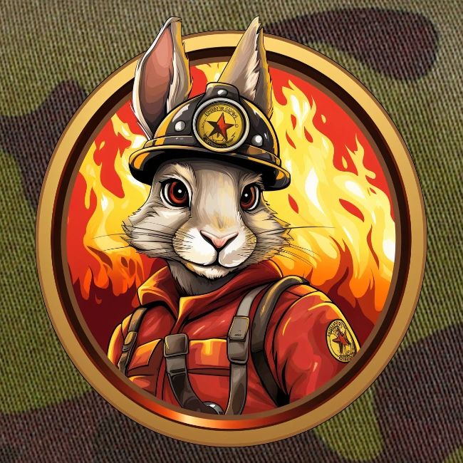 Rabbit Firefighter