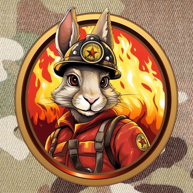 Rabbit Firefighter